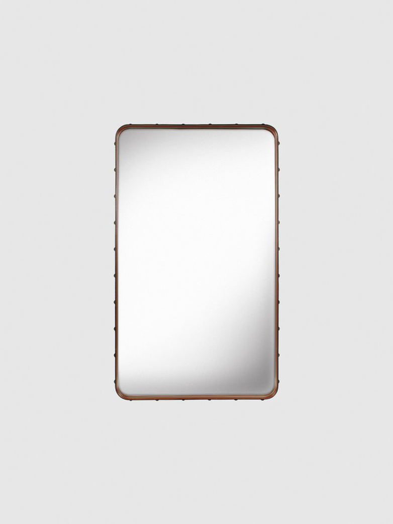 Adnet Rectangular Mirror Tan - 65x115cm
