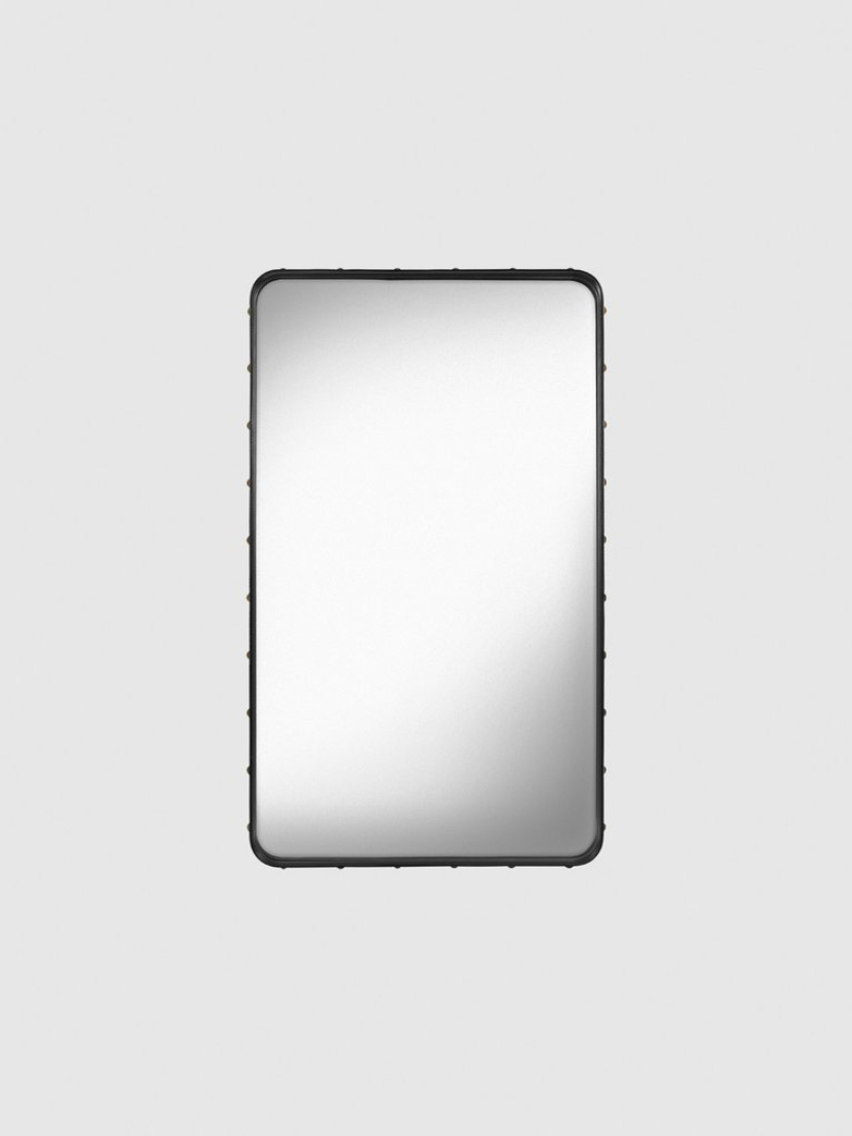 Adnet Rectangular Mirror Black - 65x115cm