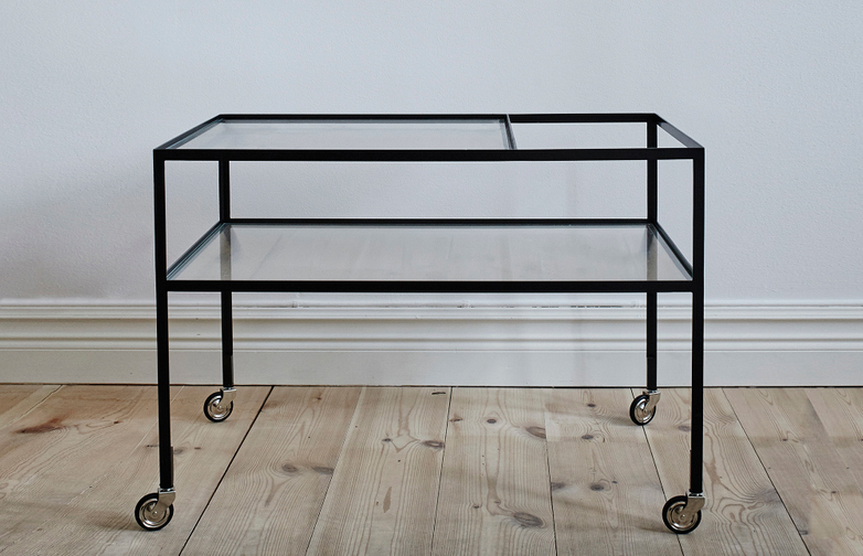 Herbert Hirche bar wagon