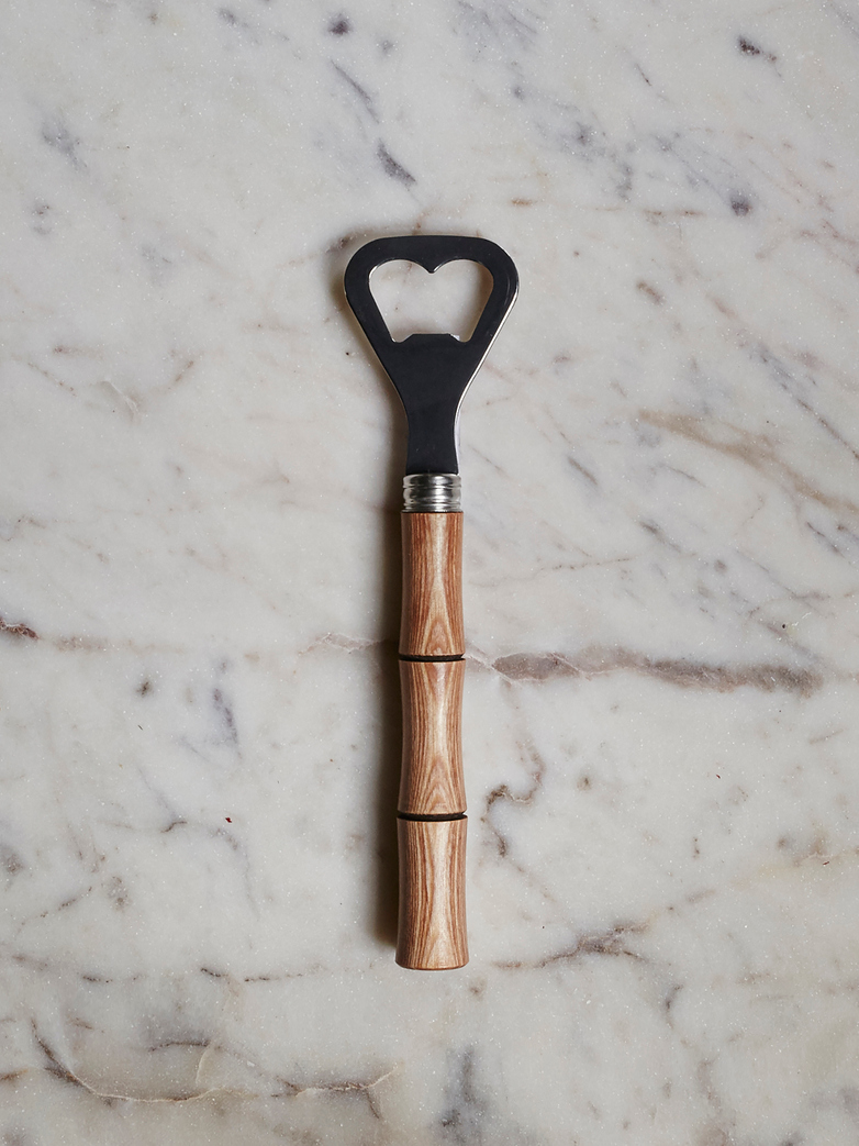 Bamboo Bottle Opener