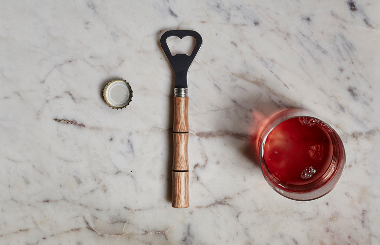 Bamboo Bottle Opener