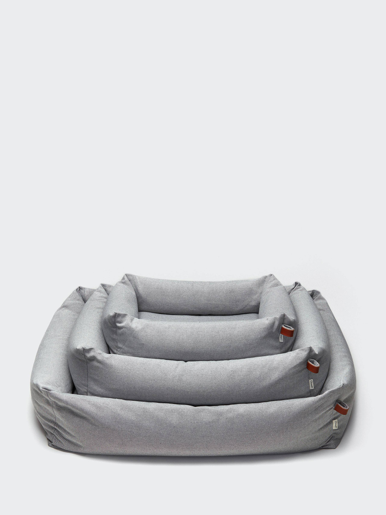 Dogbed Sleepy Deluxe - Tweed Grey
