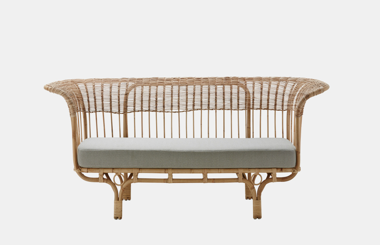 Belladonna Sofa with Beige Cushion