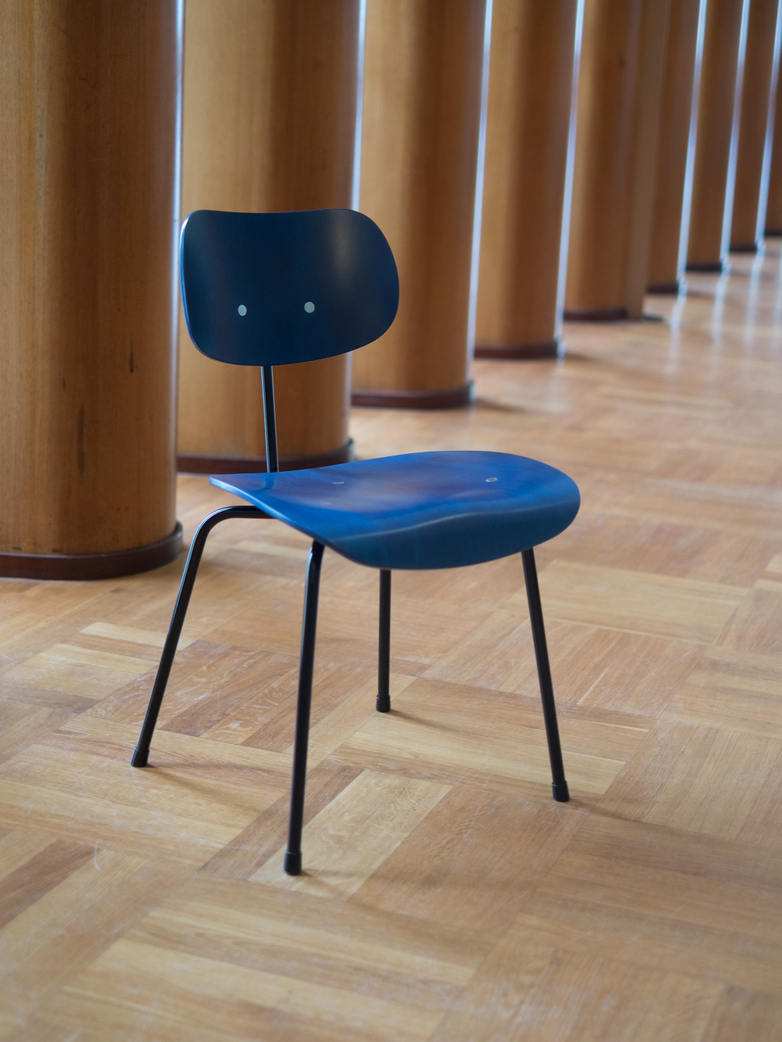 Dining chair SE68 - Blue Stained