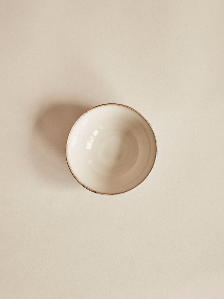 Terres de Rêves – Bowl – Small – Misty Grey/Dark Blue