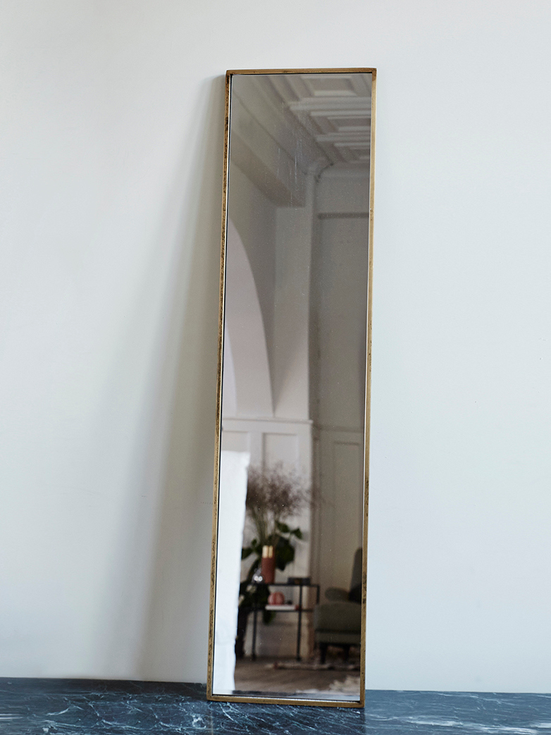 Dristi Rectangular Mirror Patine