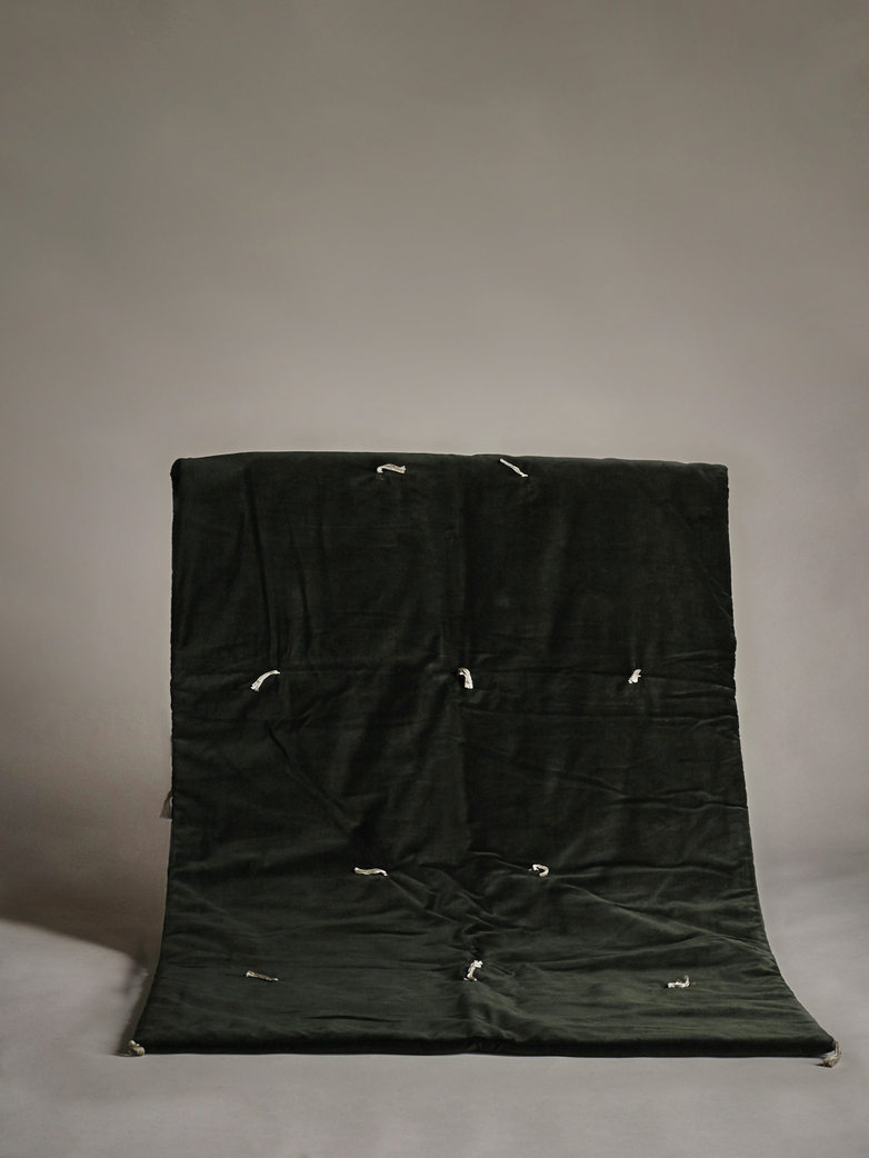 Velvet Sofacover – Carbone Dark Green