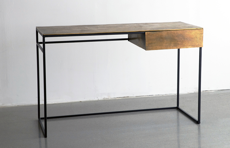 Brass Frame Desk