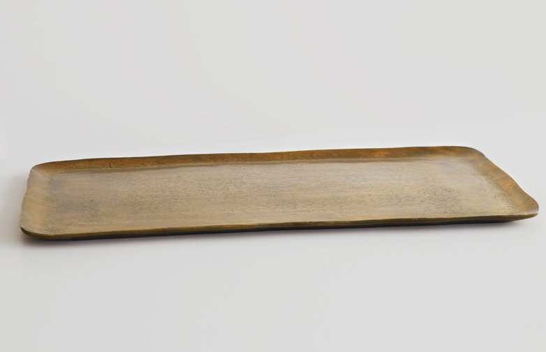 Rectangular Brass Platter
