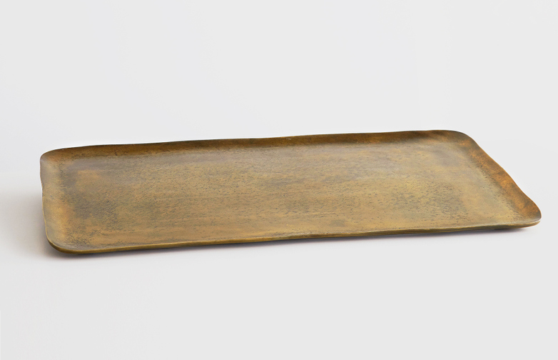 Rectangular Brass Platter