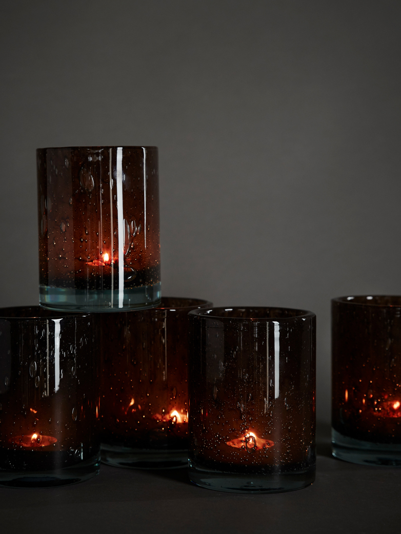 Belle Candle Holder – Brunette – Medium