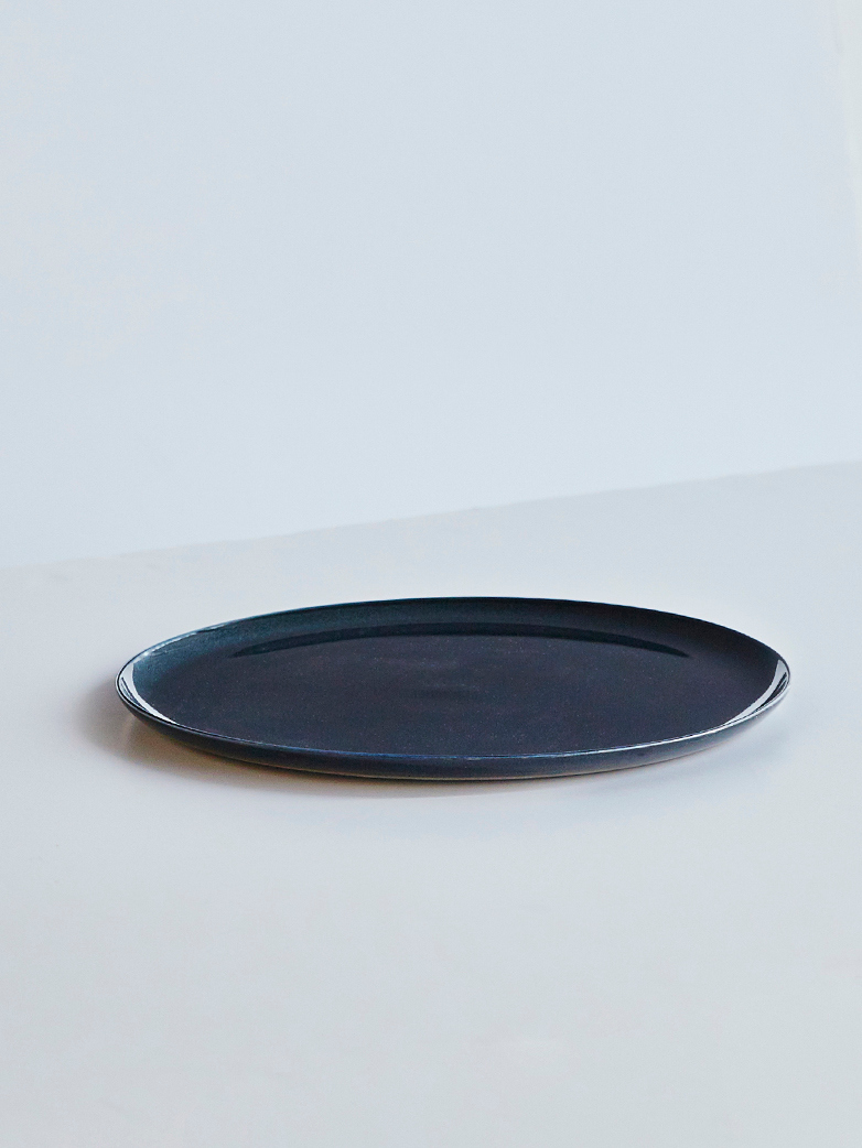 Dark Blue Dinner Plate