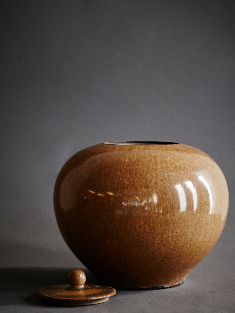 Ginger Pot Wood Effect