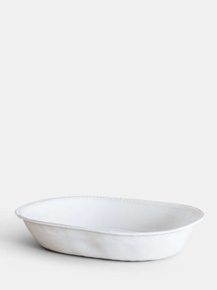 Astier de Villatte — Claudine Plat Grand — Serving dish & bowls