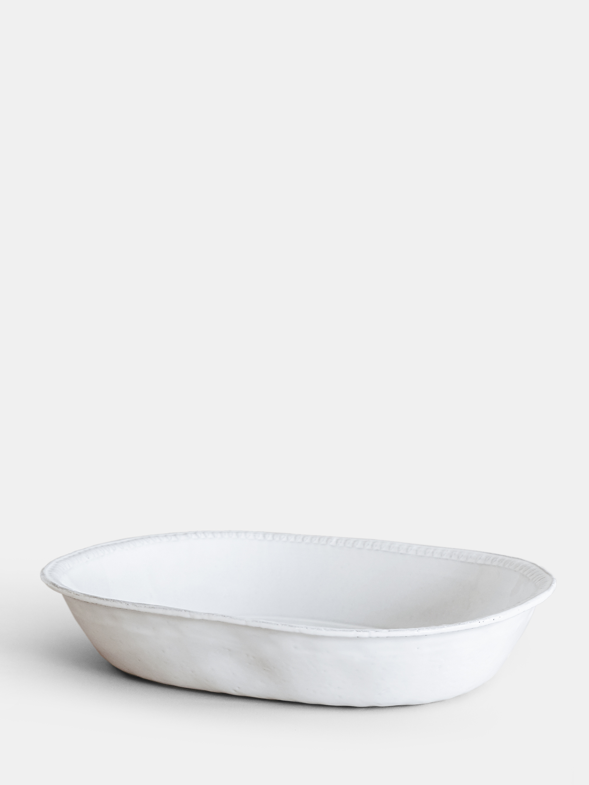 Astier de Villatte Claudine 皿 33cm Astier de Villatte — Claudine Plat Grand — Serving dish & bowls