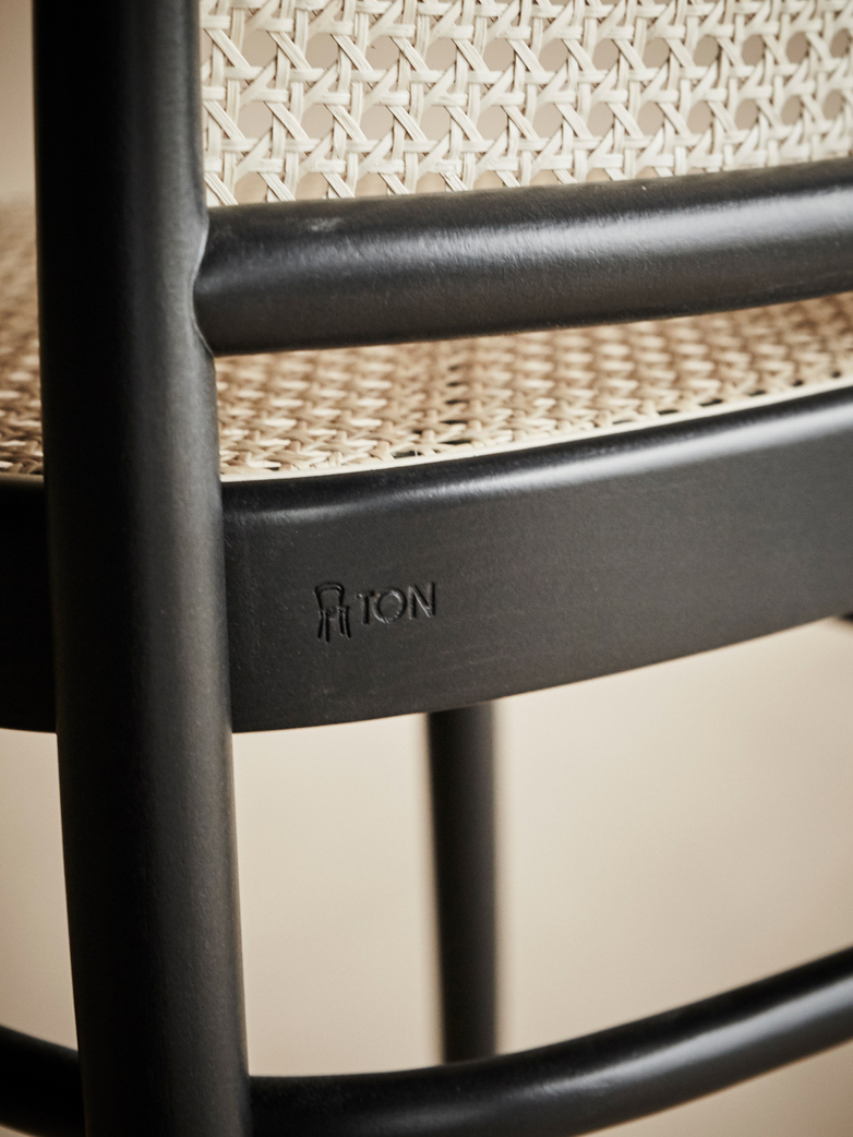 Chair No 811 – Black – Cane