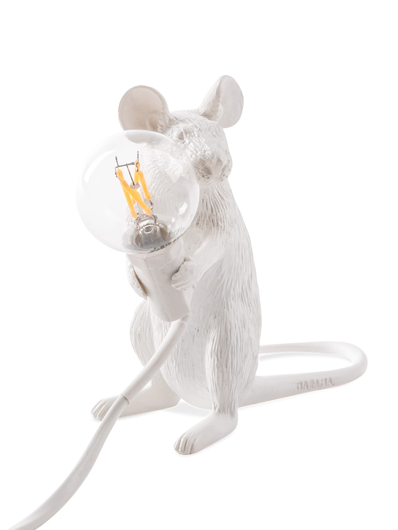 Mouse Lamp Sitting