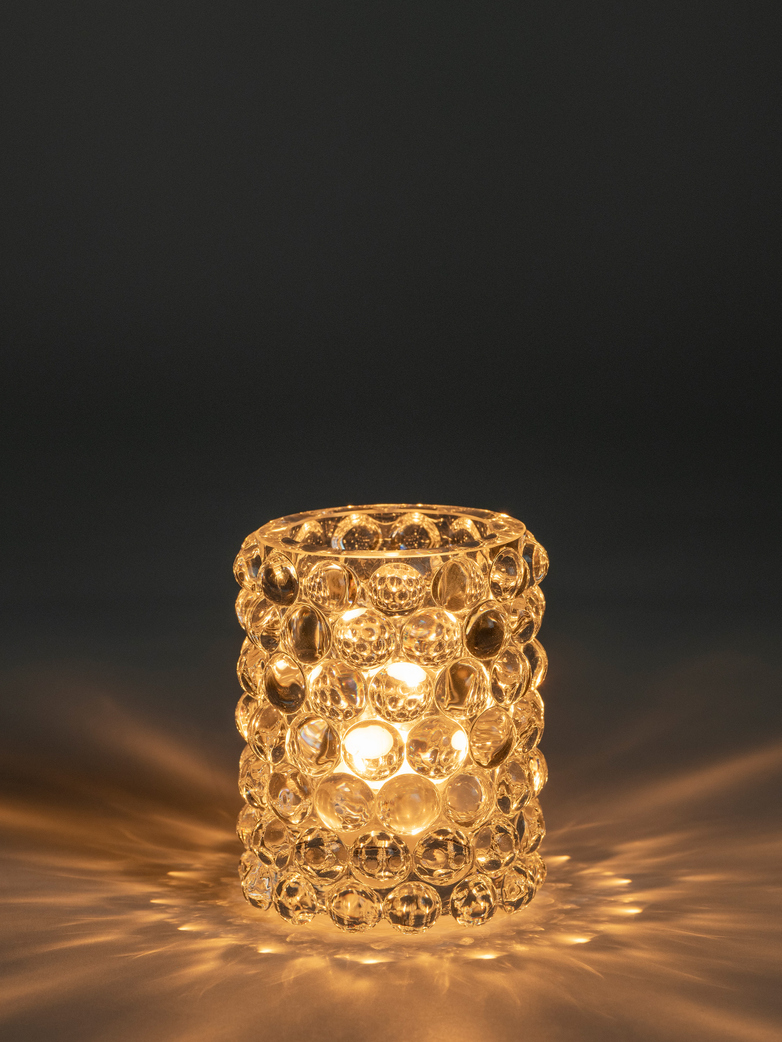 Hurricane Lamp Boule Clear