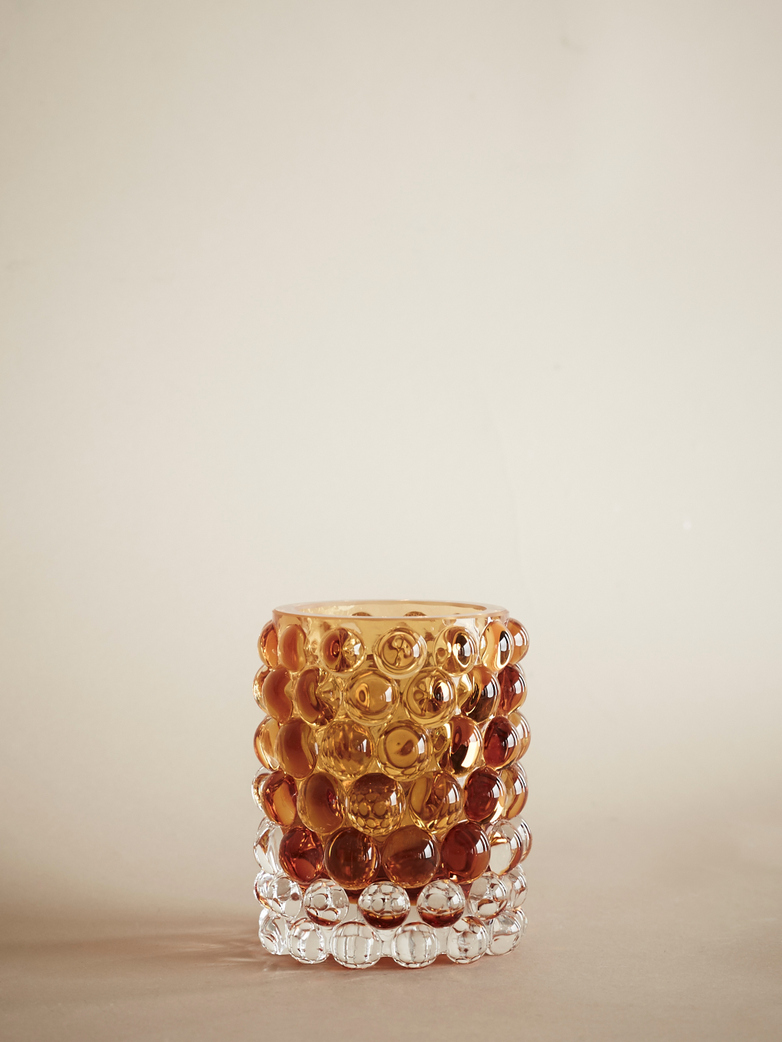 Hurricane Lamp Boule Amber