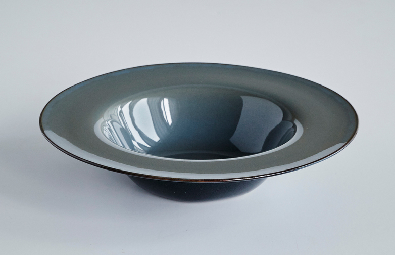 Terres de Rêves - Degustation Small Round Blue Grey and Dark Blue