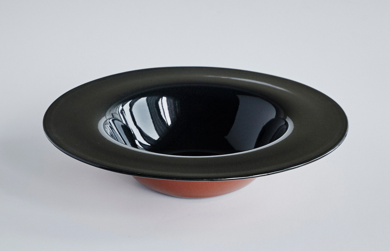 Terres de Rêves - Degustation Small Round Dark Blue and Rust