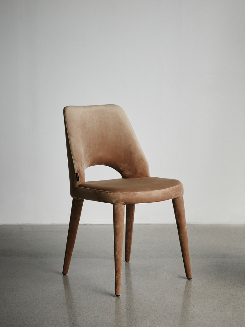Chair Holy Velvet Beige