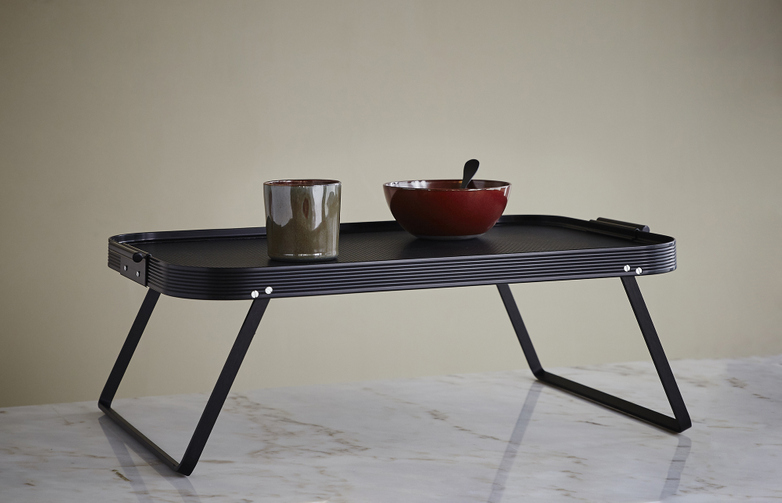 Lap Tray Diamond All Black