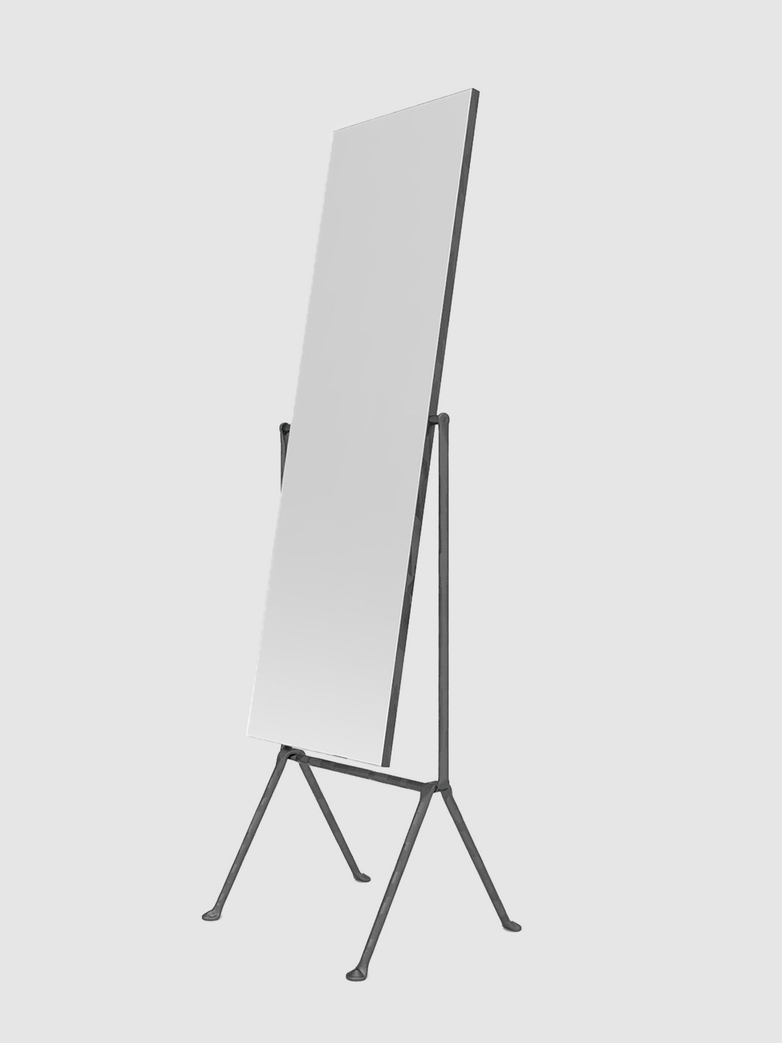 Officina Floor Mirror Black