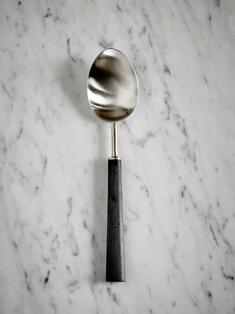 Ebony Table Spoon
