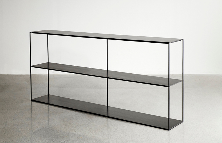 Slim Irony Sideboard - Black - Long