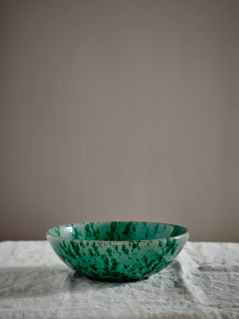 Spruzzi Vivente - Serving Bowl Green - Medium