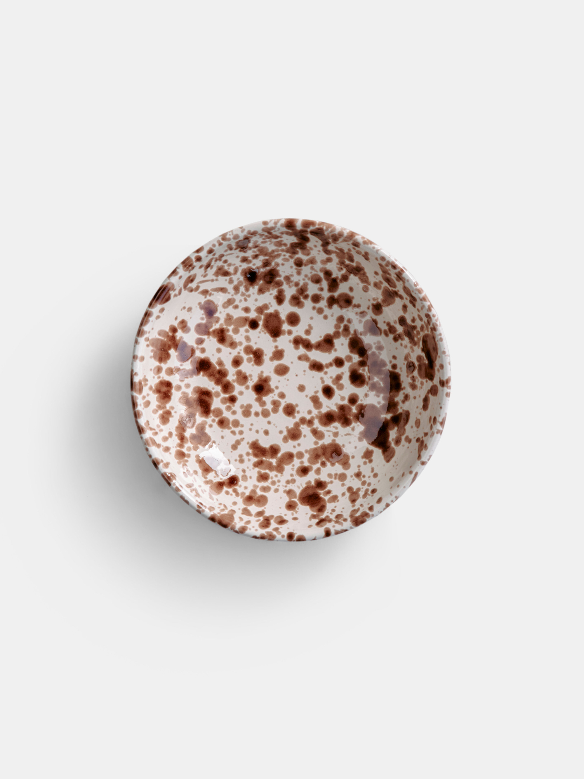 16056 A79d5ee763 Spruzzi Vivente Small Bowl Brown On Creme Hi Portrait