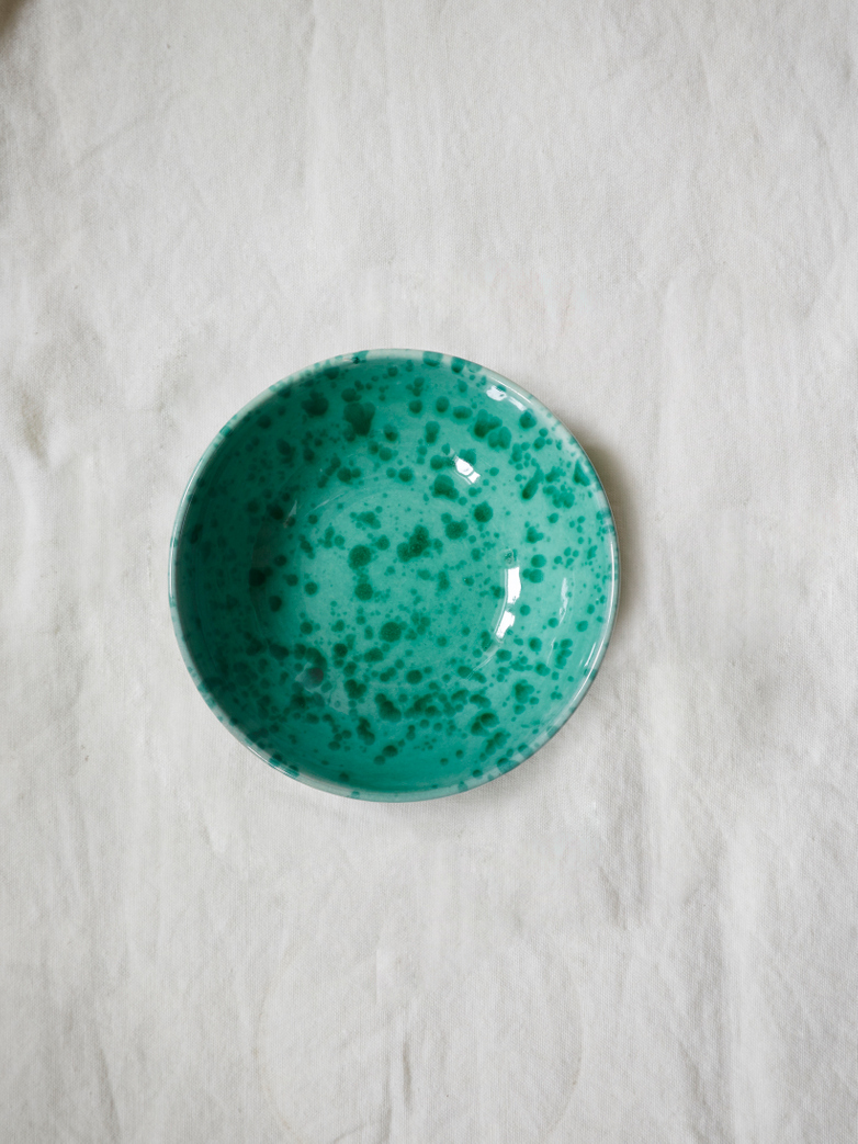 Spruzzi Vivente - Small Bowl - Green