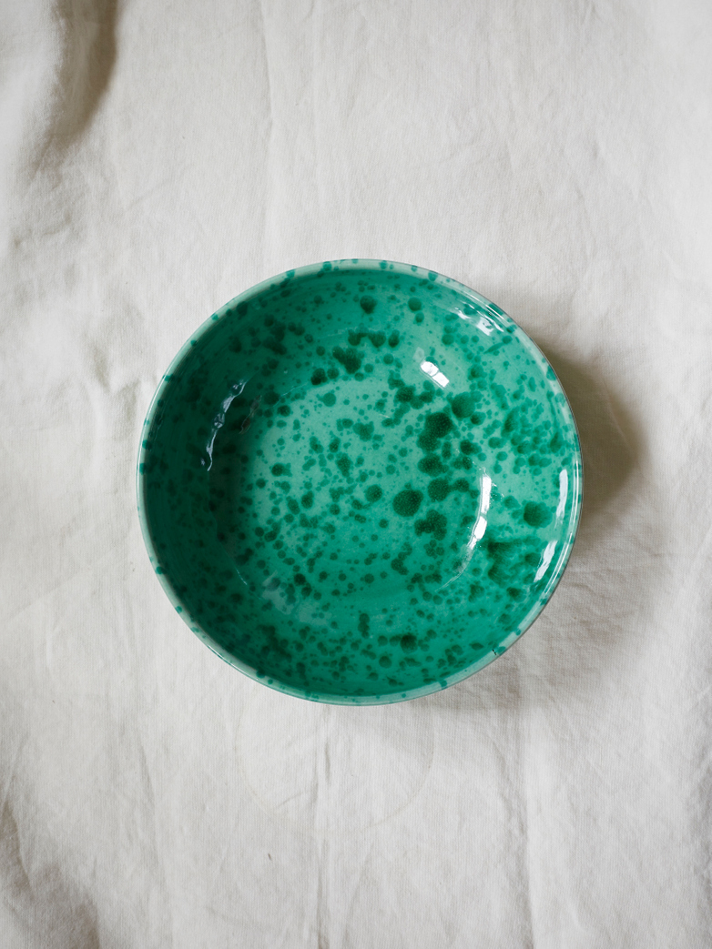Spruzzi Vivente - Splatter Bowl - Green