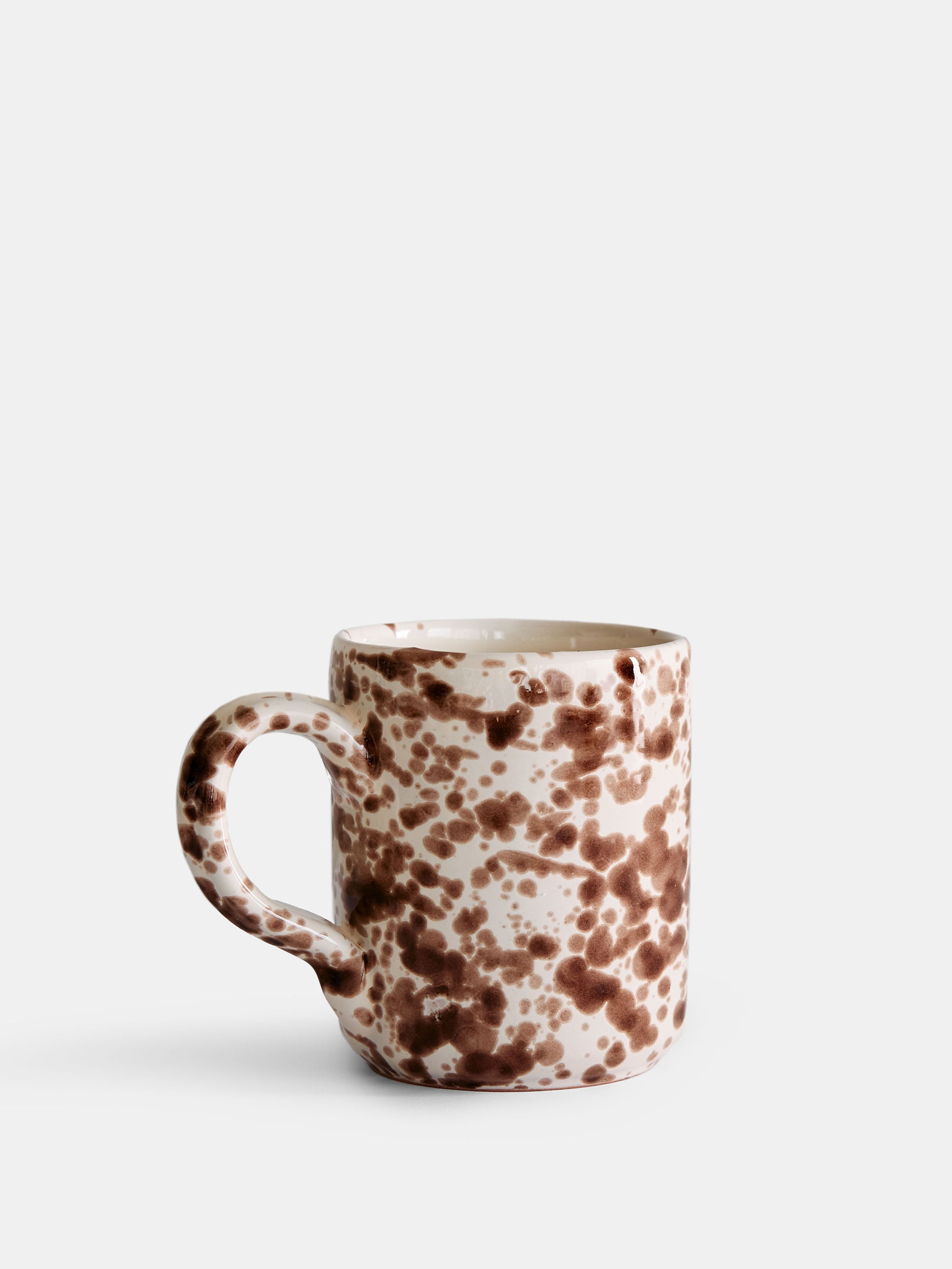16062 9dacdcfe2c Spruzzi Vivente Mug With Handle Brown Portrait