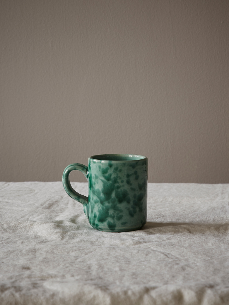 Spruzzi Vivente - Mug with Handle - Green