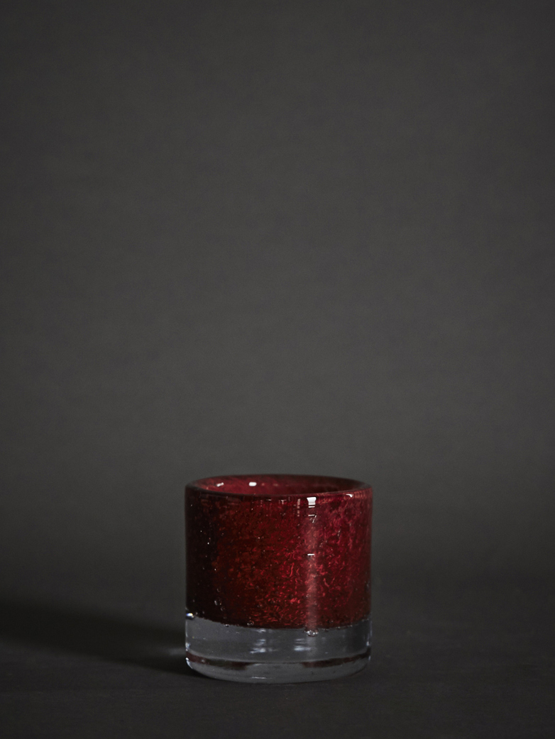 Belle Candle Holder – Claret Red – XS
