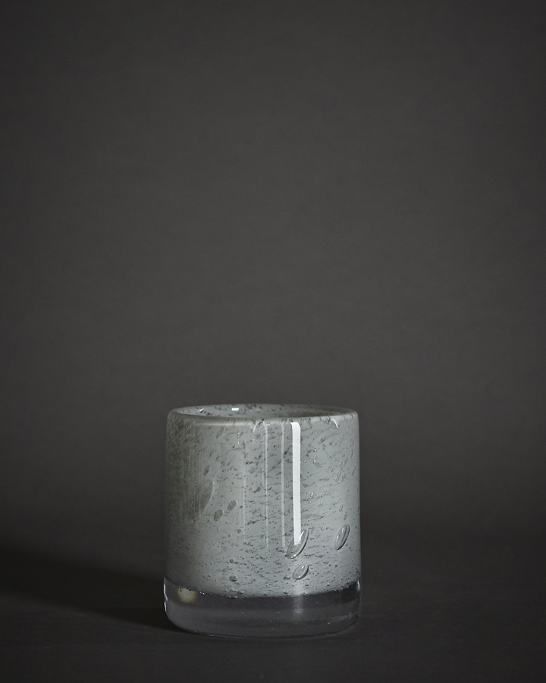 Belle Candle Holder – Light Grey – Small