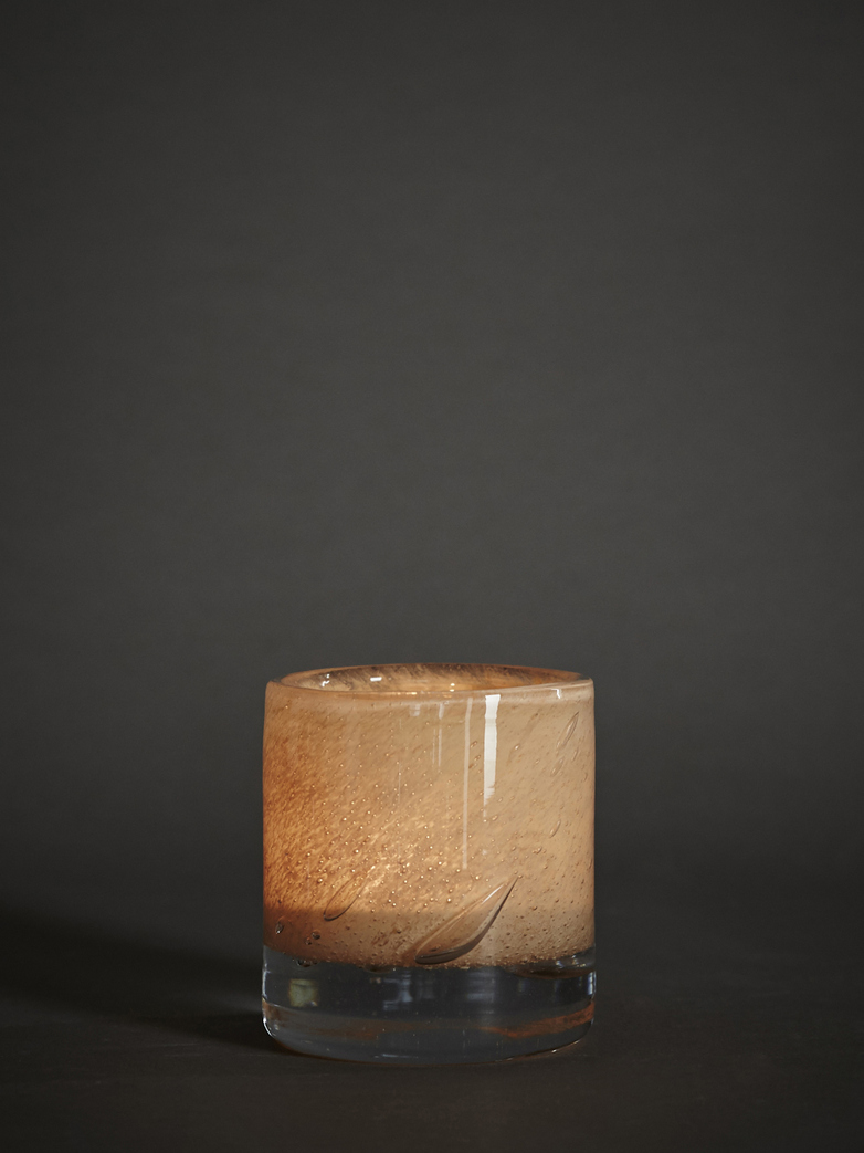 Belle Candle Holder – Golden Oat – Small
