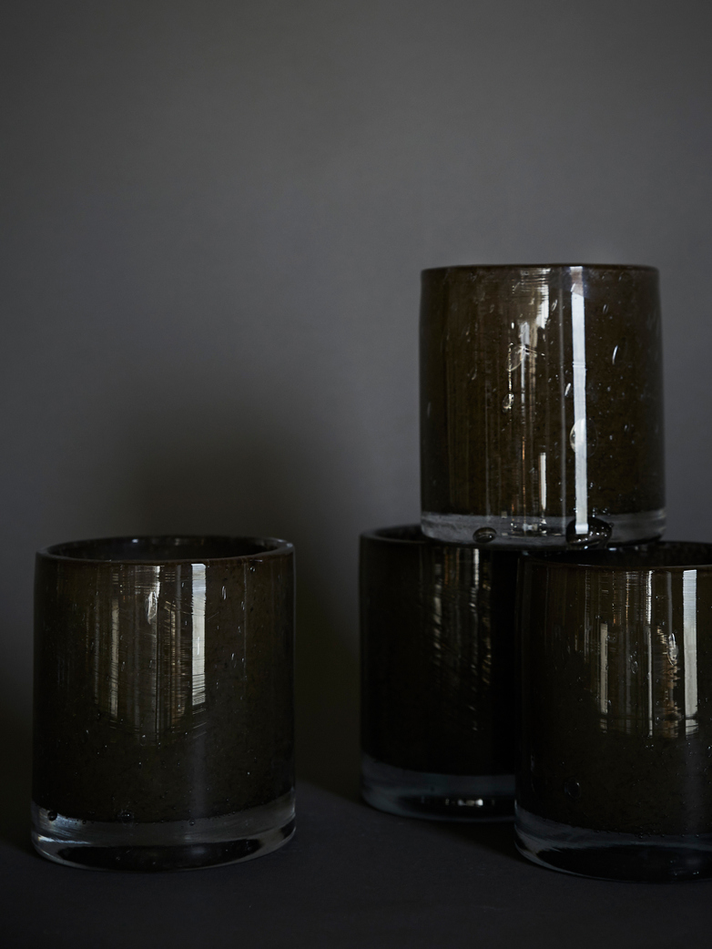 Belle Candle Holder – Dark London – Medium