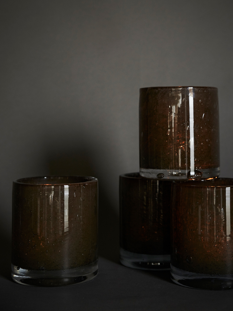 Belle Candle Holder – Dark London – Medium