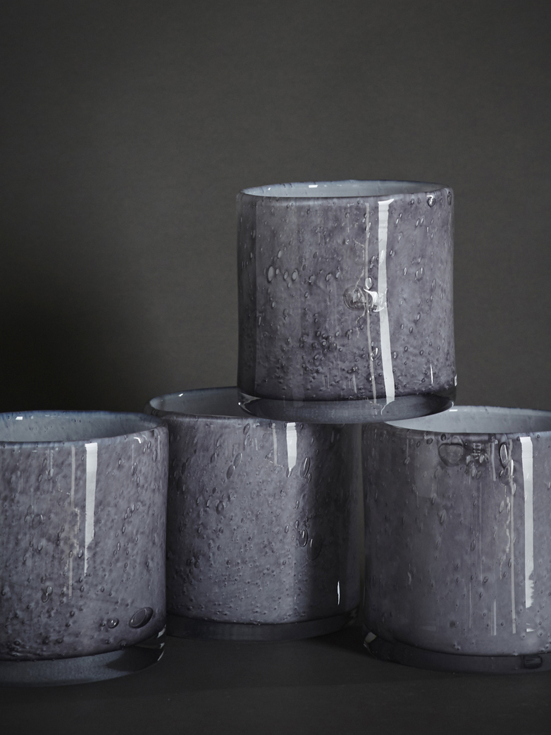 Belle Candle Holder – Soft Lilac – Large