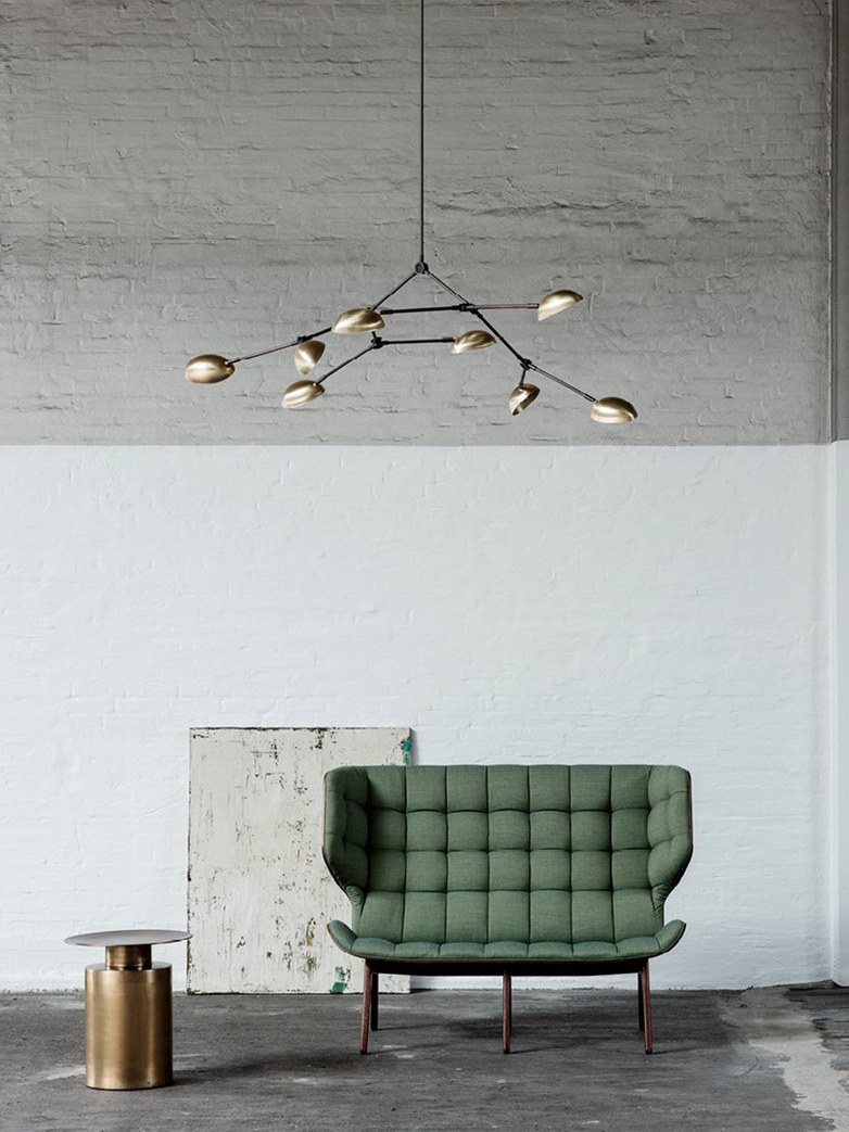 Drop Chandelier – Brass
