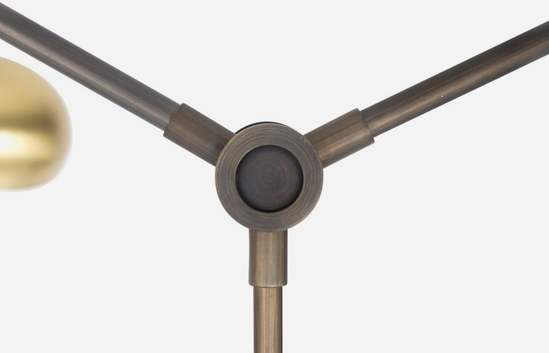 Drop Chandelier – Brass