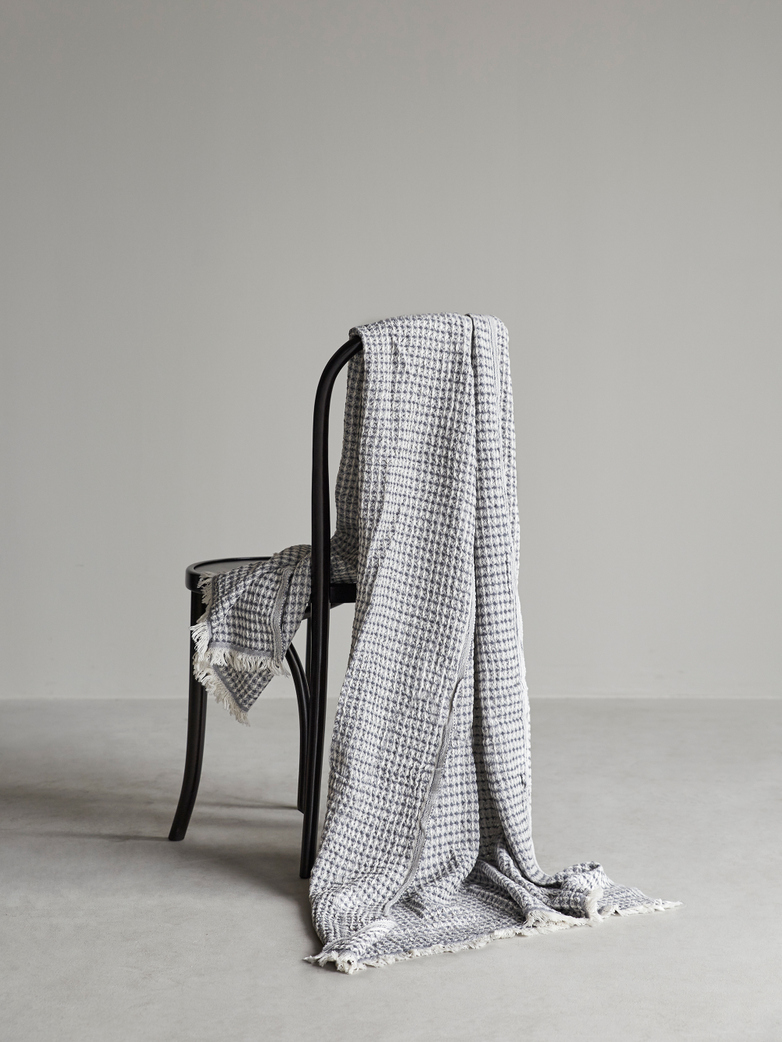 Hamam Beach Towel Black