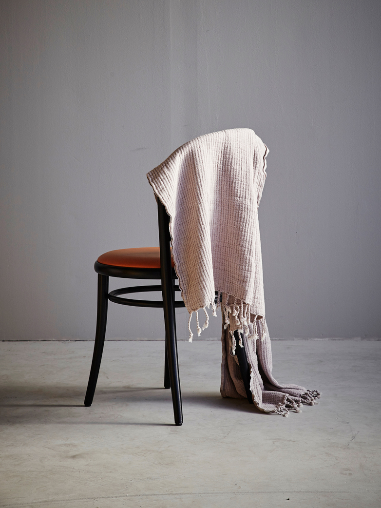 Hamam Towel Frame model 80x160cm Beige