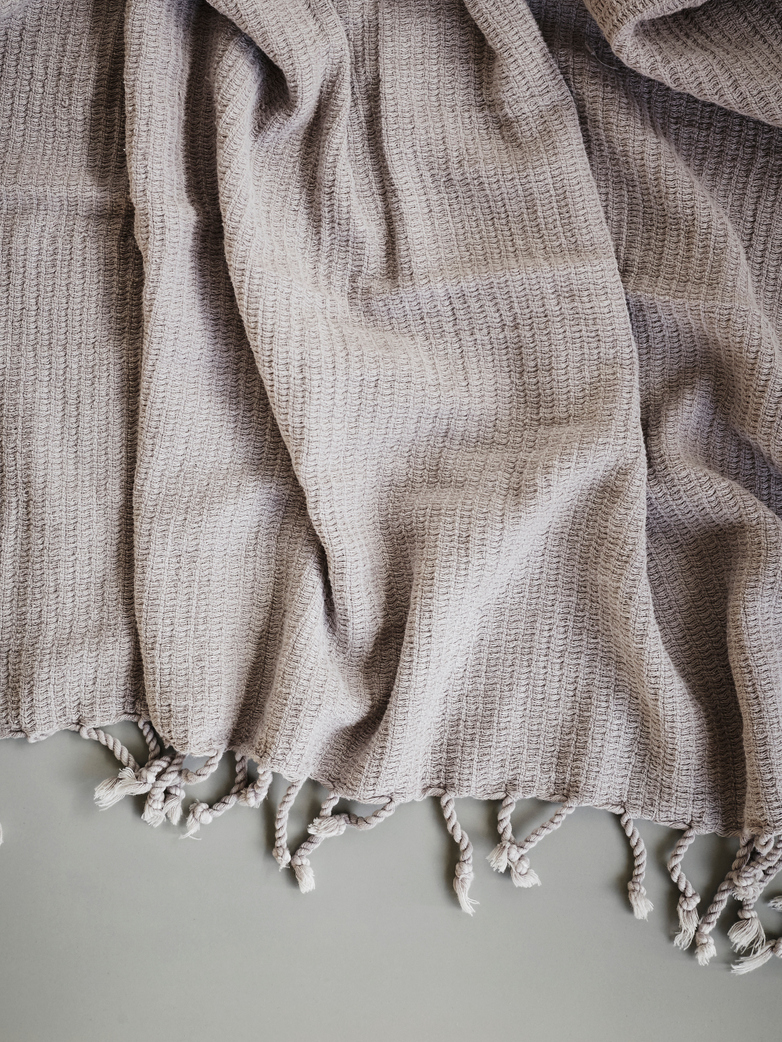 Hamam Towel Frame model 80x160cm Beige