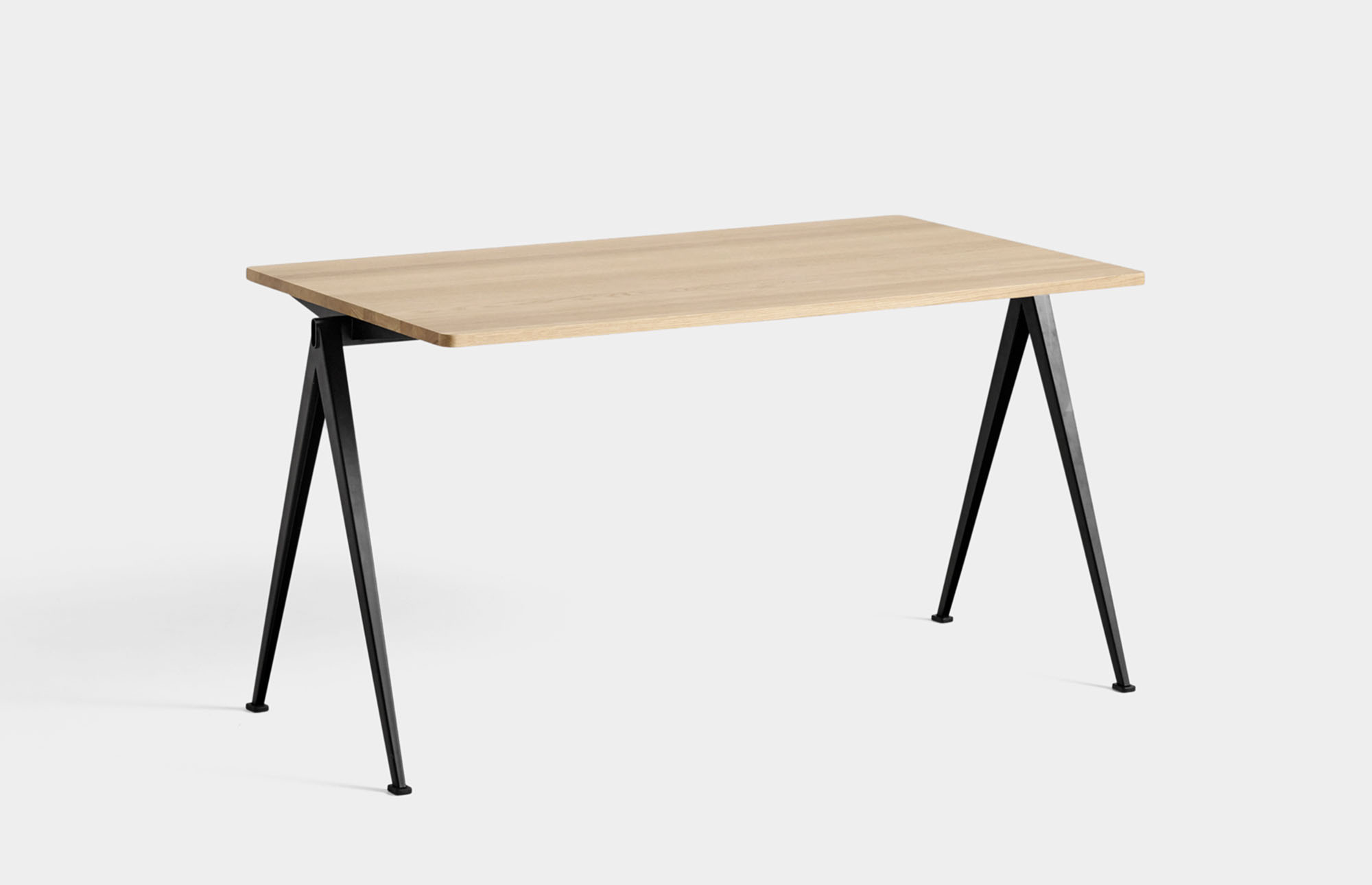 16560 1d04d7926c 16549 0a2314075a Pyramid Table 01 L140 W75 Frame Black Top Oak Matt Lacquered Original Portrait