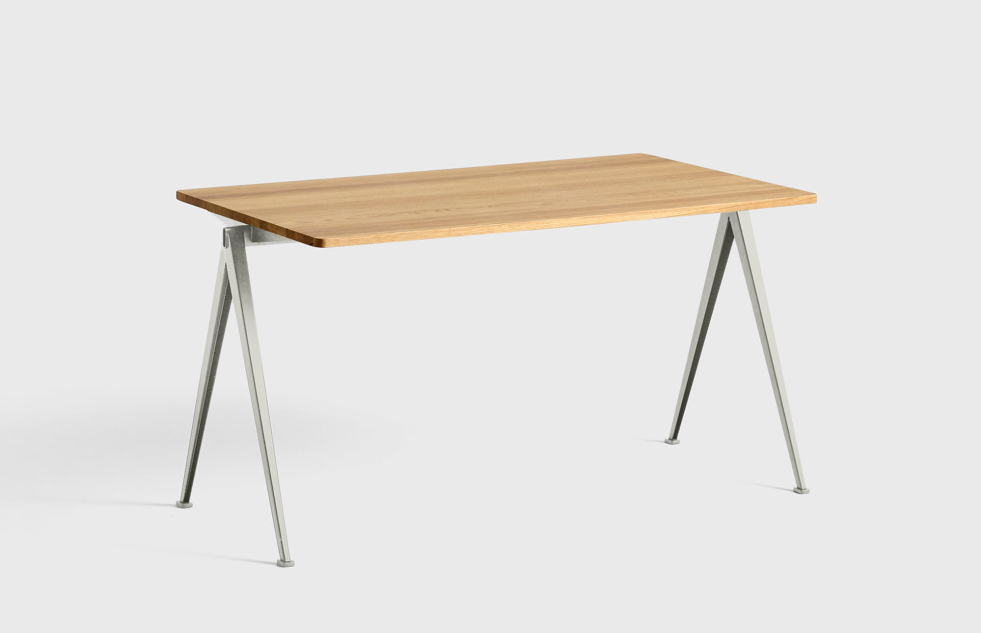 16560 Cf1a29657e 16551 7589be1a6c Pyramid Table 01 L140 W75 Frame Beige Top Oak Clear Lacquered Original Portrait