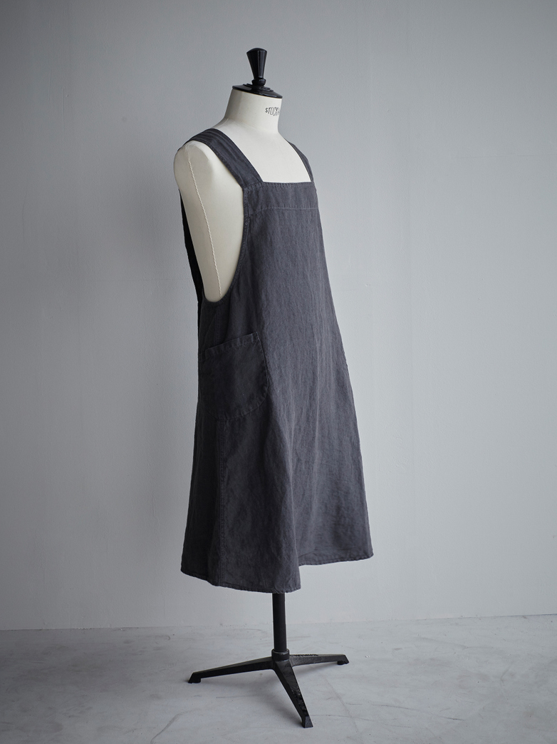 Japanese Apron Gris Orage